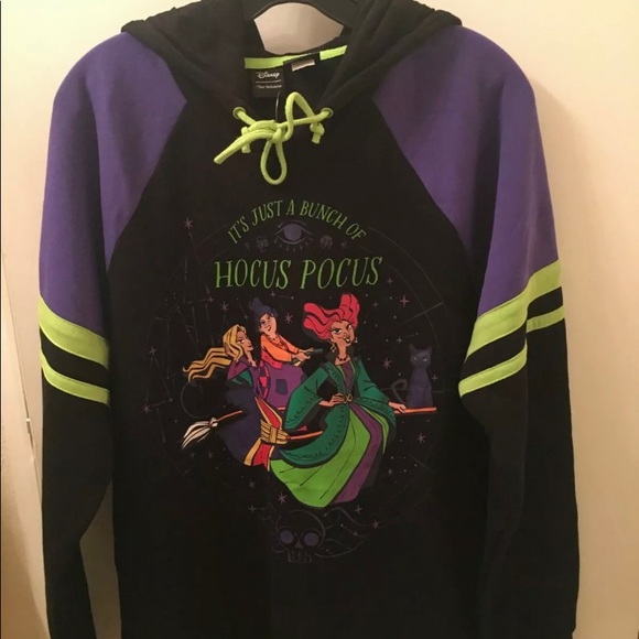 HOCUS POCUS 2021 SWEATSHIRT HOODIE HOODED Adult 2  XL Disney - Picture 1 of 4
